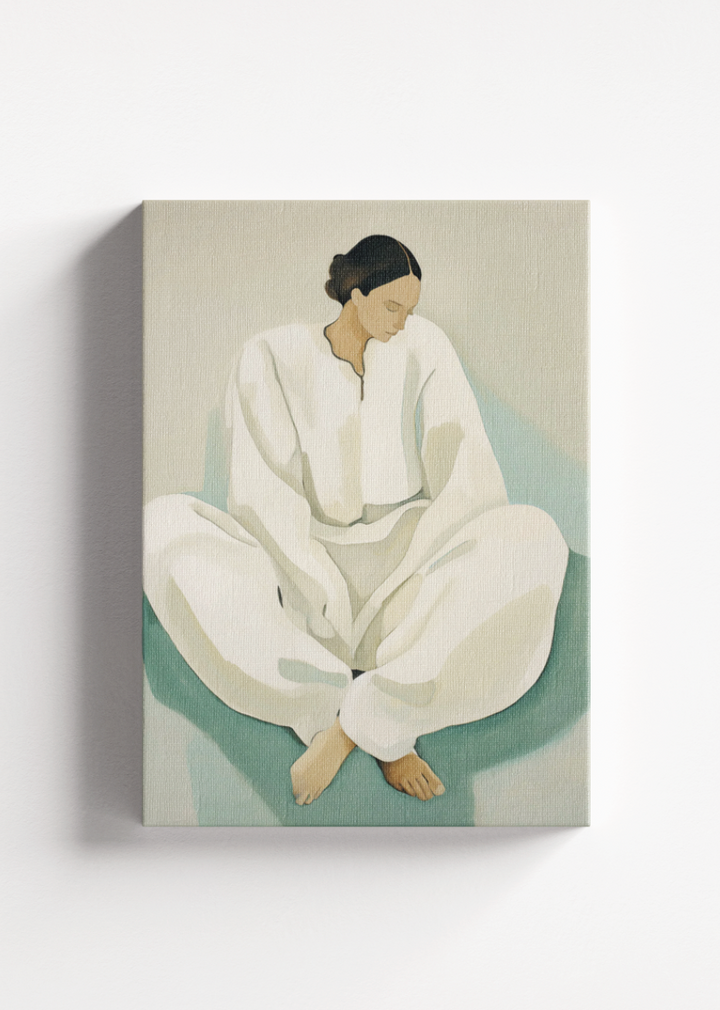 Yoga Woman CANVAS