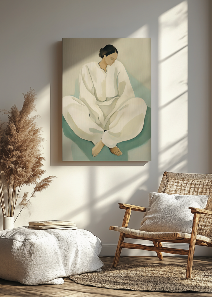 Yoga Woman CANVAS