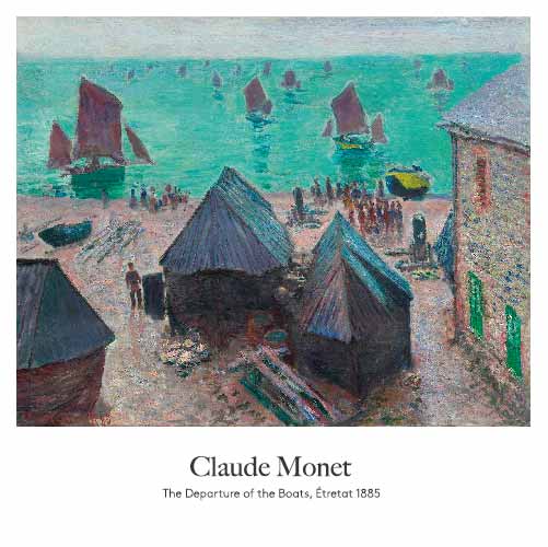 Cuadro-DEPARTURE OF THE BOATS-Studio Malek