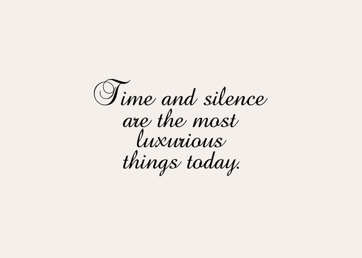 Cuadro-TIME AND SILENCE-Studio Malek