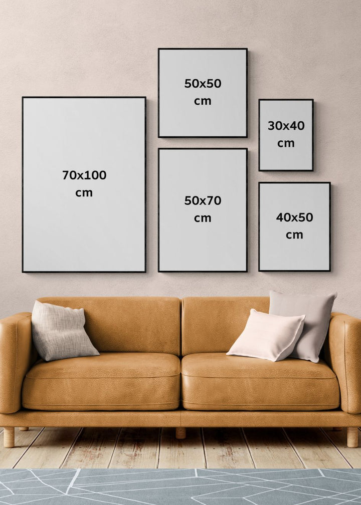 MARCO DE CUADRO NOGAL 40x50 cm