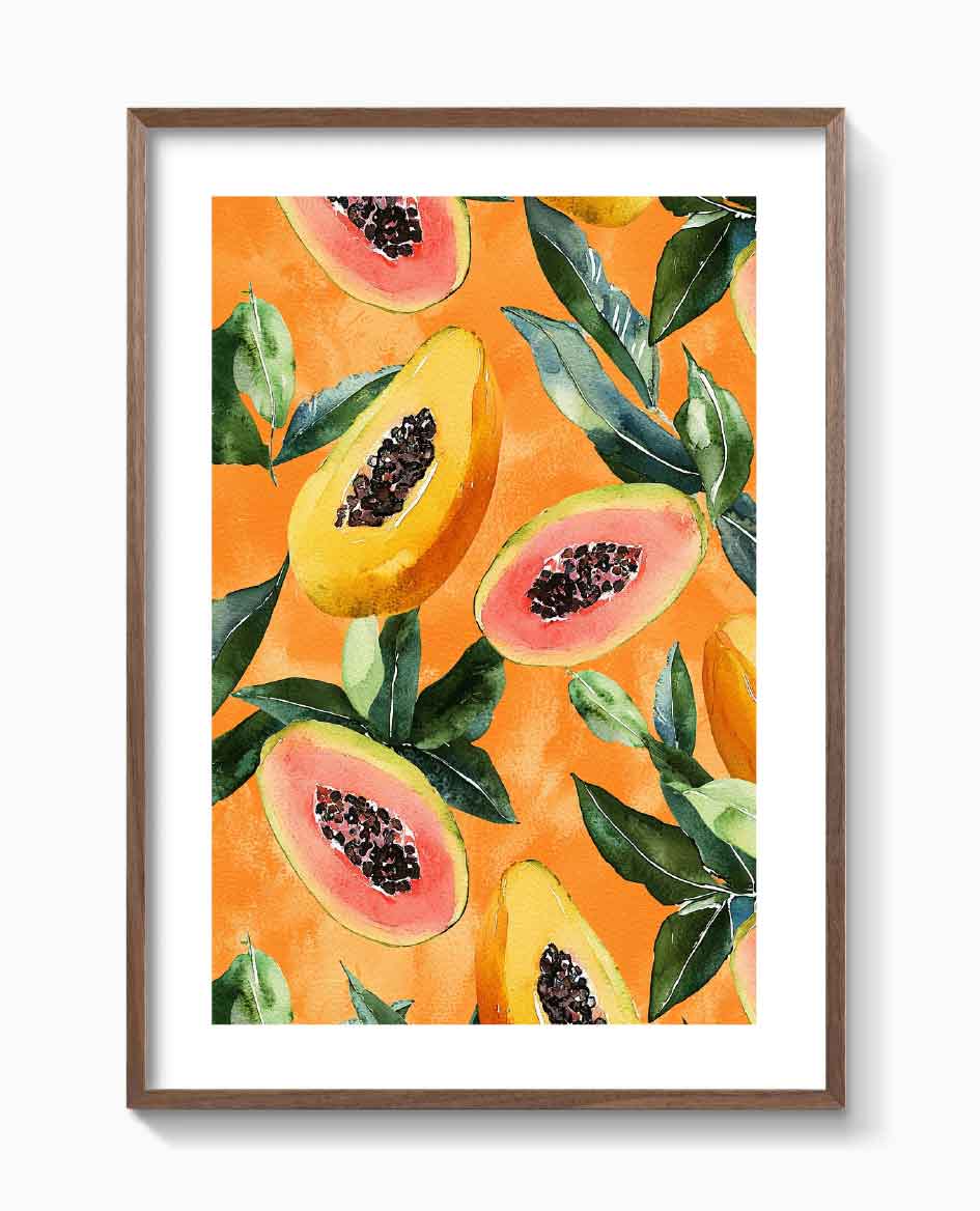 PAPAYA & HOJAS