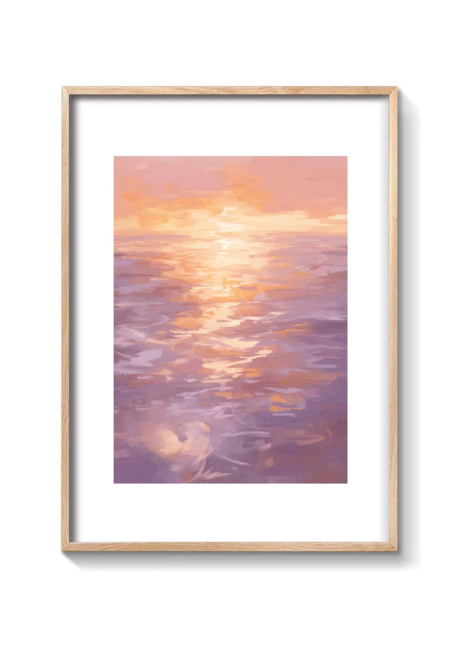WATERCOLOR SUNSET XXL