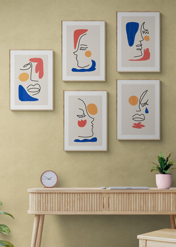 Cuadro-MINIMALIST FACE-Studio Malek